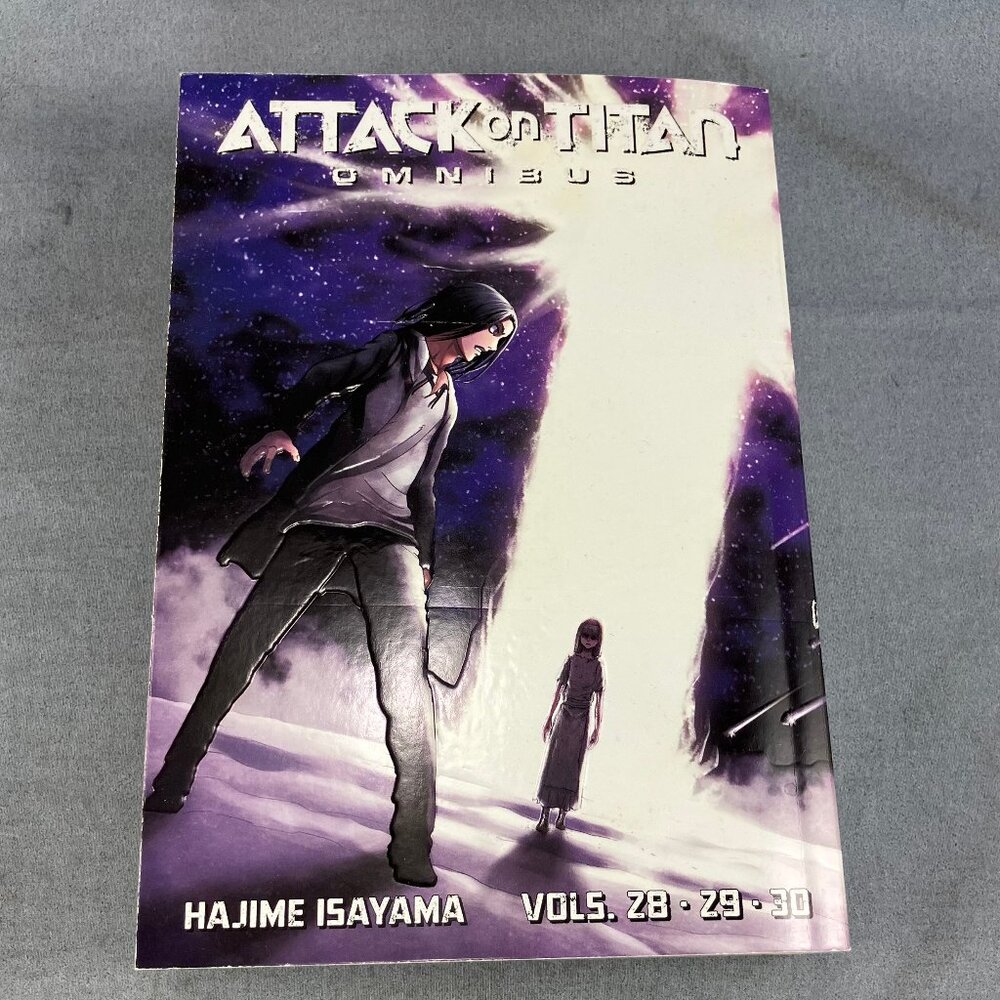 Attack on Titan Omnibus 10 Vol 28 29 30 Manga Anime Book Kodansha English
